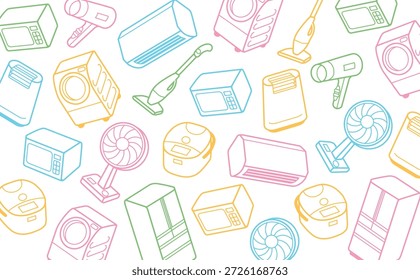 Refrescante fondo de ilustración de vida Nueva