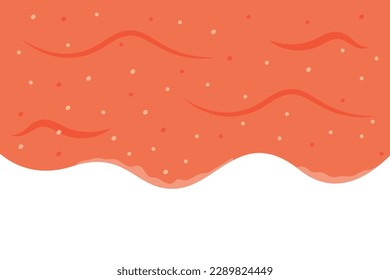 refreshing pink guava juice background