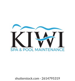 Refreshing Pools Logo design symbolizing relaxation, luxury, and water fun—perfect for pool builders, spa services, resorts, or businesses focused on swimming and outdoor living.