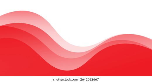 Refreshing red sparkling water abstract background frame vector illustration material