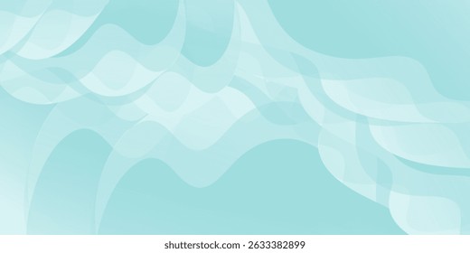 Refreshing shimmering water abstract background frame vector illustration material. modern eps10