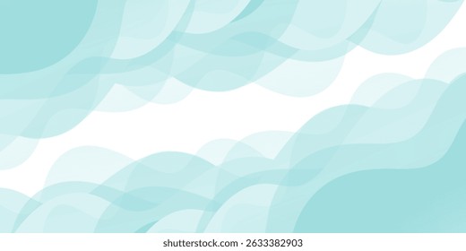 Refrescante brillante agua abstracta marco de fondo material de Ilustración vectorial. moderno eps10