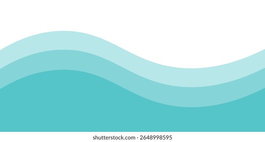  Refreshing shimmering water abstract background frame vector illustration material1