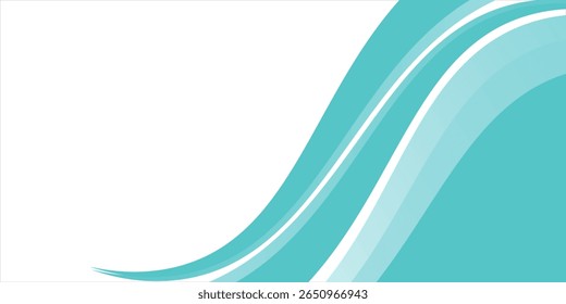 Refreshing shimmering water abstract background frame vector illustration eps 10