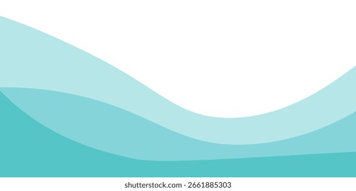 Refreshing shimmering water abstract background frame vector illustration material1