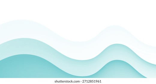 Erfrischend schimmerndes Wasser abstrakter Hintergrund Frame Vektorgrafik Material