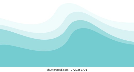 Refrescante brillante agua abstracta marco de fondo material de Ilustración vectorial