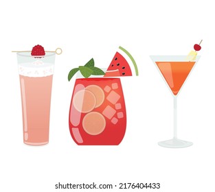refreshing summer cocktail, refreshing beverage