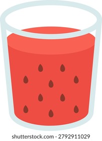 Refreshing watermelon juice perfect for summer days