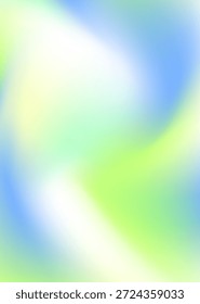 Material de fundo gradiente da aurora amarela e verde-limão refrescante