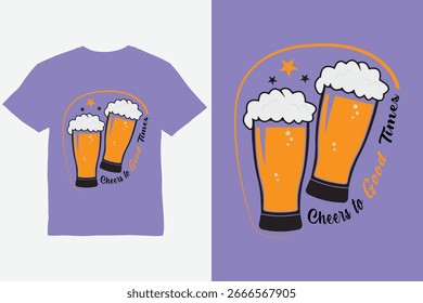 Refreshment based t-shirt design vector