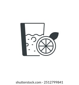 Refreshment icon, Refreshment vector illustration