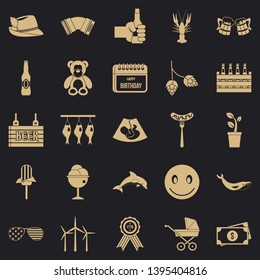 Refreshment icons set. Simple set of 25 refreshment vector icons for web for any design