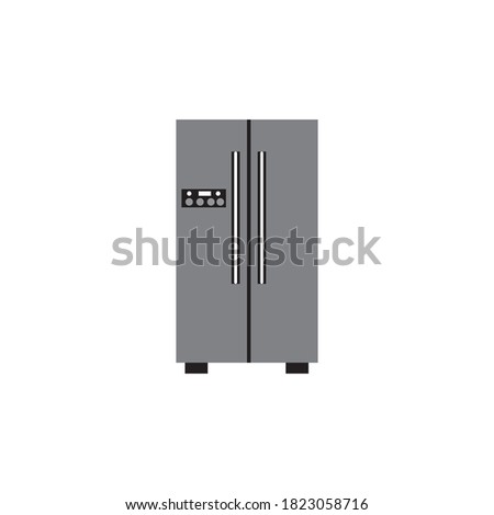 refridgerator vector design ilustration icon logo templat