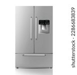 Refrigerator art design vector template