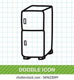 refrigerator color doodle