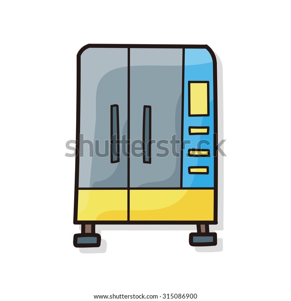 Refrigerator Doodle Stock Vector Royalty Free 315086900 Shutterstock