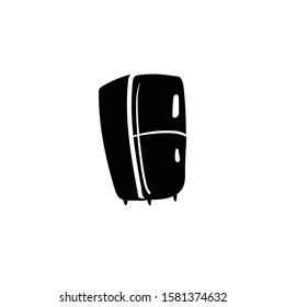 refrigerator doodle icon vector hand drawing 