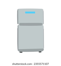 refrigerator fridge cartoon. home freezer, door appliance, food domestic refrigerator fridge sign. isolated symbol vector illustration
