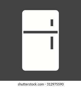 Refrigerator, fridge, door icon vector image.Can also be used for home electronics and appliances. Suitable for mobile apps, web apps and print media.