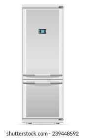 refrigerator for home use vector illustration isolated on white background
