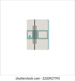 diseño creativo del icono del refrigerador 2022