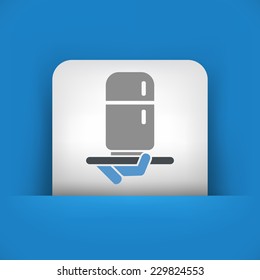 Refrigerator icon