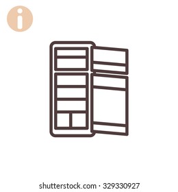 Refrigerator icon