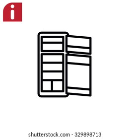 Refrigerator icon