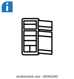 Refrigerator icon