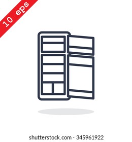 Refrigerator icon
