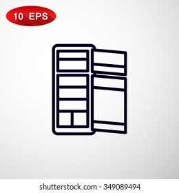 Refrigerator icon
