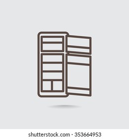 Refrigerator icon