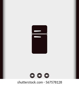 Refrigerator icon.