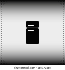 Refrigerator icon.