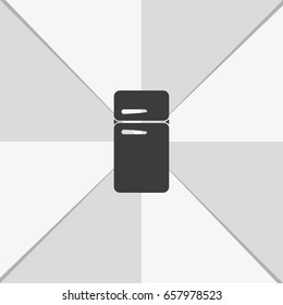 Refrigerator icon.