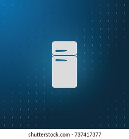 Refrigerator icon.