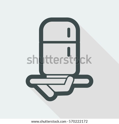 Refrigerator icon