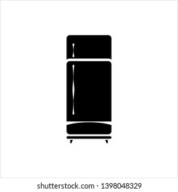Refrigerator Icon Design Vector Art Illustration