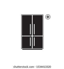 Refrigerator icon design. vector illustration