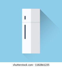 Refrigerator icon. Freezer.