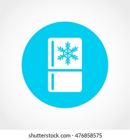 refrigerator Icon Isolated on light Background
