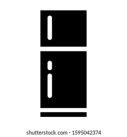 refrigerator icon isolated sign symbol vector illustration - high quality black style vector icons
