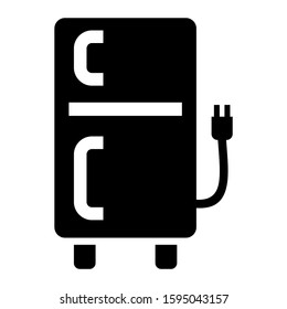 refrigerator icon isolated sign symbol vector illustration - high quality black style vector icons
