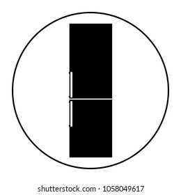 Refrigerator icon, logo