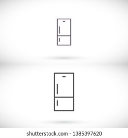 Refrigerator icon . Lorem Ipsum Illustration design