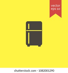 refrigerator. refrigerator icon. sign design. Vector EPS 10