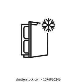 refrigerator icon template