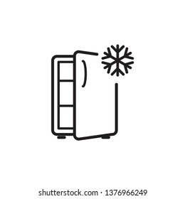 refrigerator icon template