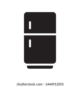 Refrigerator icon in trendy flat style design. Vector graphic illustration. Suitable for website design, logo, app, template, and ui. EPS 10.